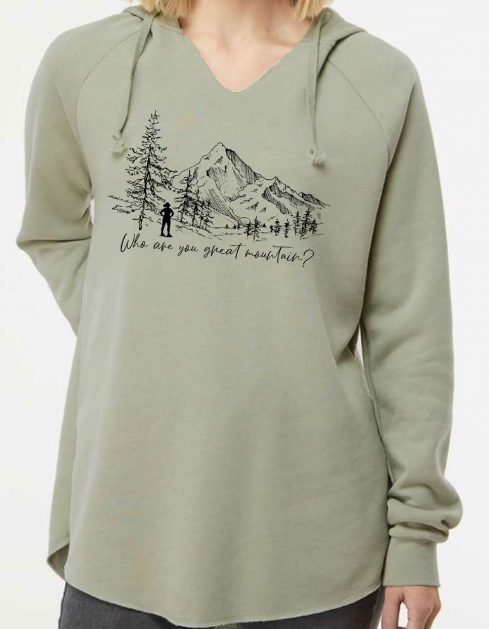 Who are you great mountain? - hoodie