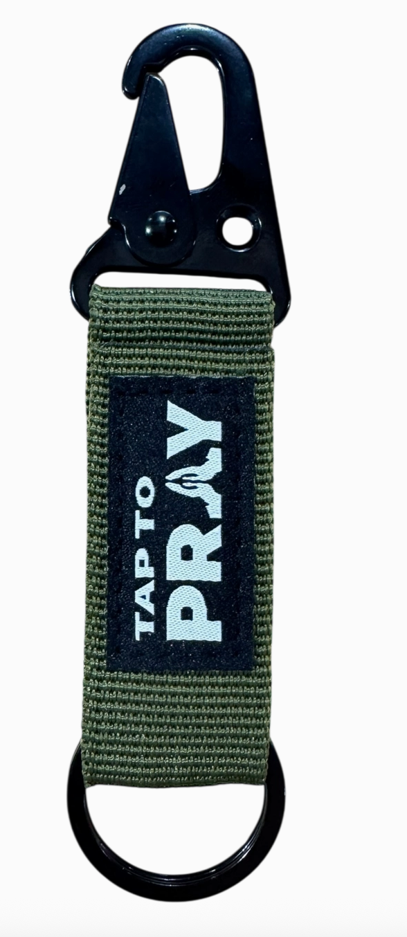 Tap To Pray™ - Tactical Carabiner Keychain