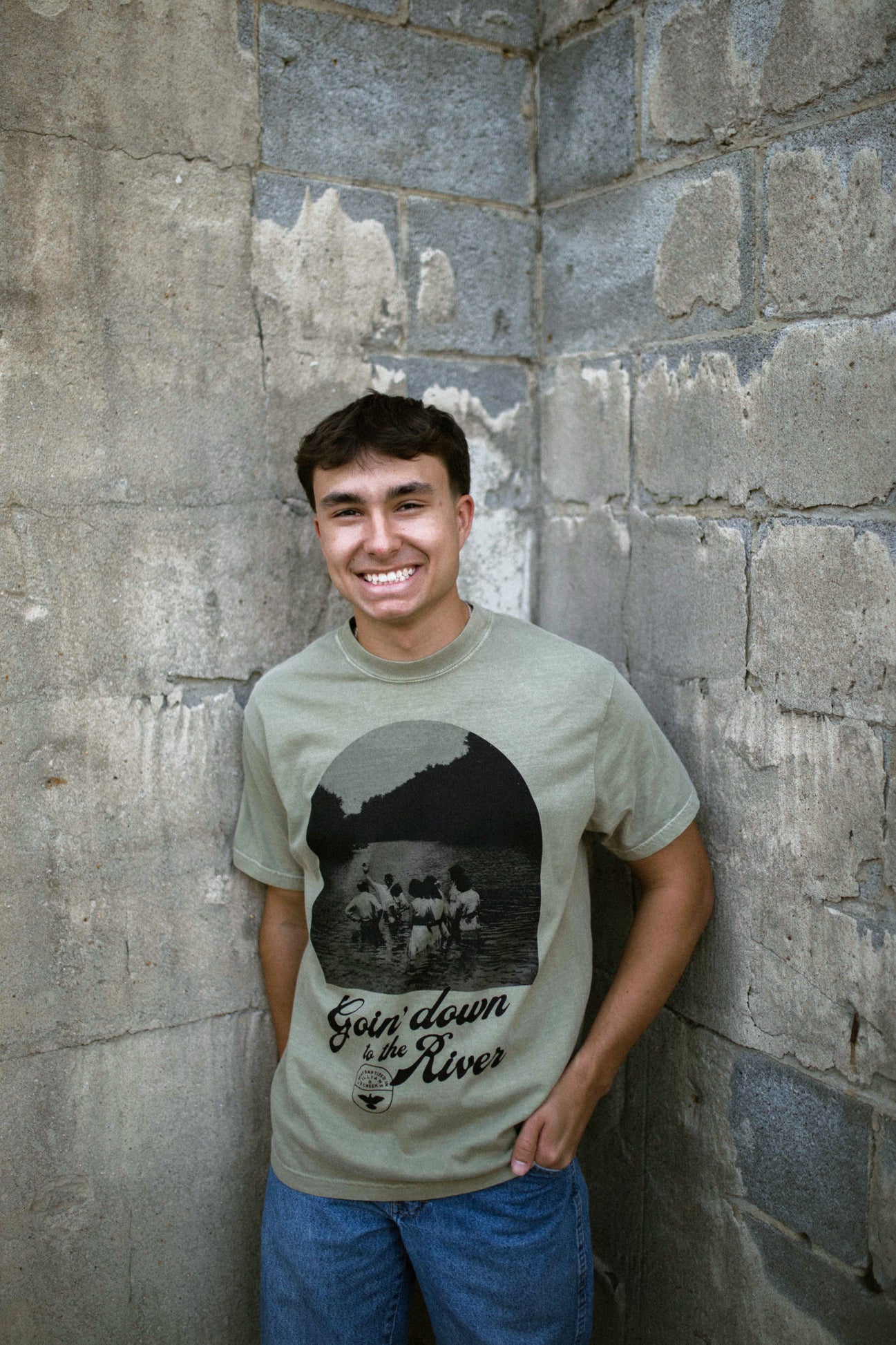 Going Down to the River Baptism T-Shirt