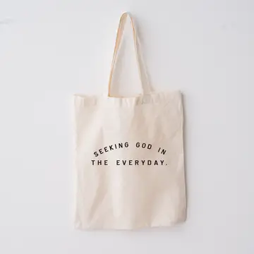 Seeking God Tote