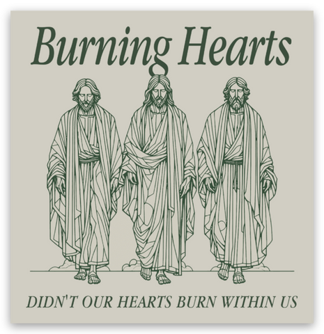 Burning Hearts Sticker