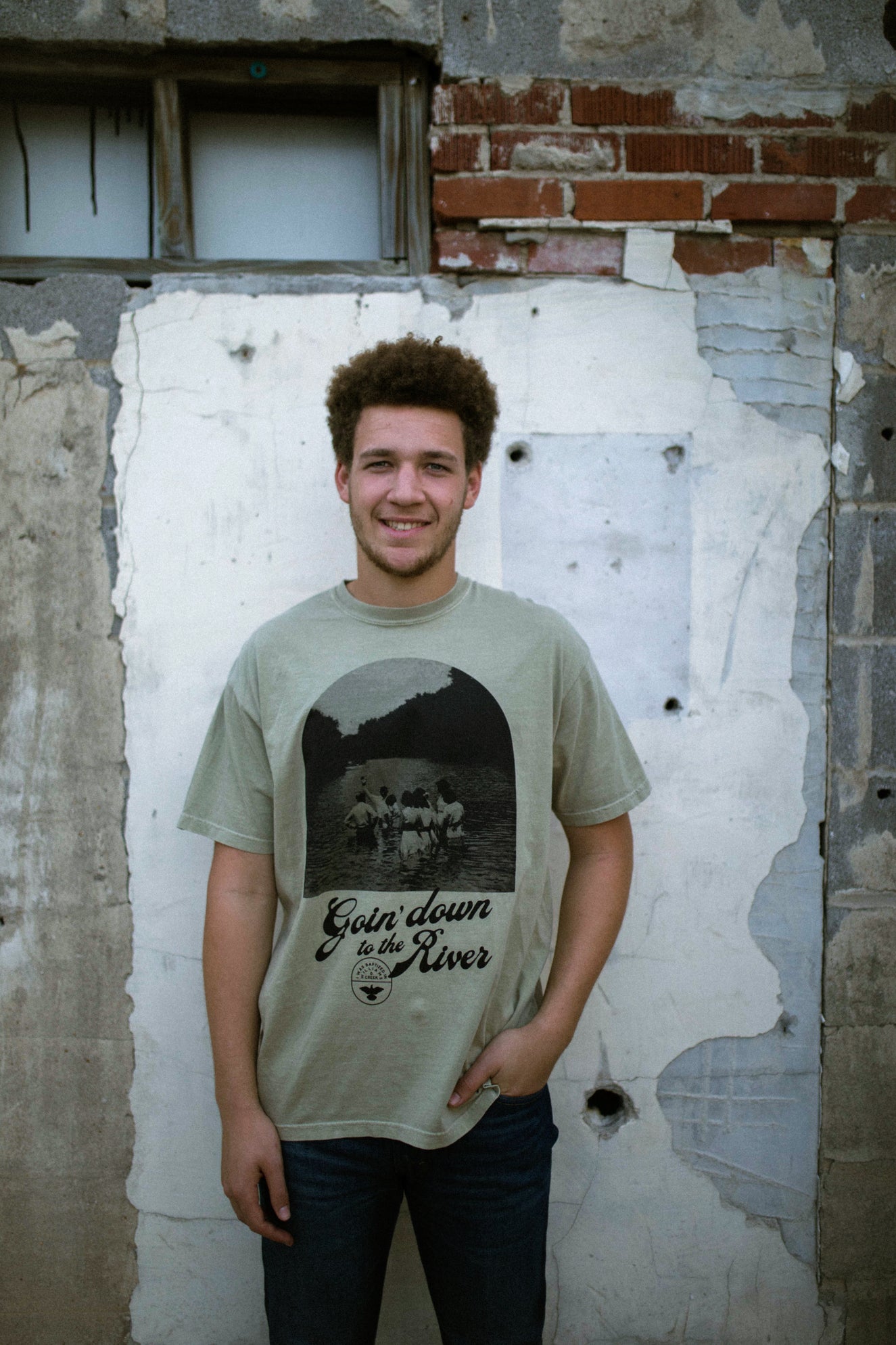 Going Down to the River Baptism T-Shirt