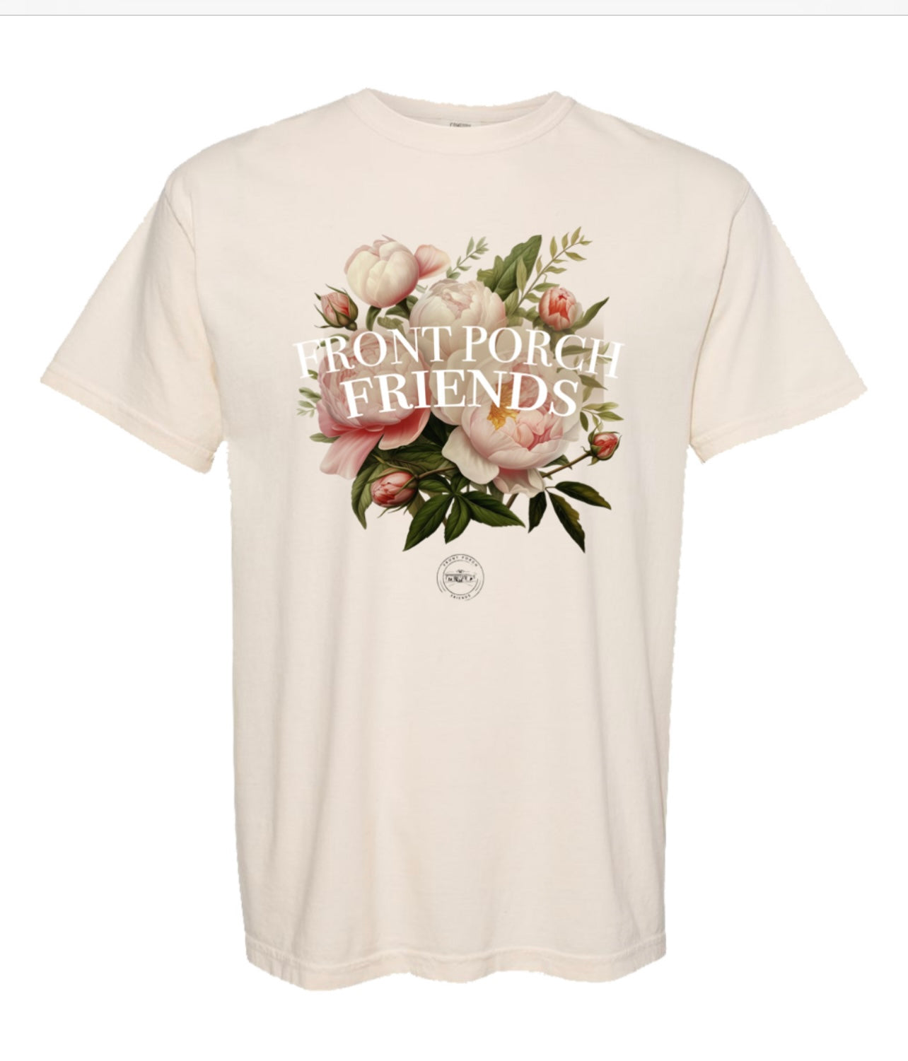 Floral Front Porch Friend T-Shirt