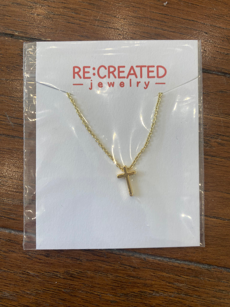 Re:Created Cross Necklace