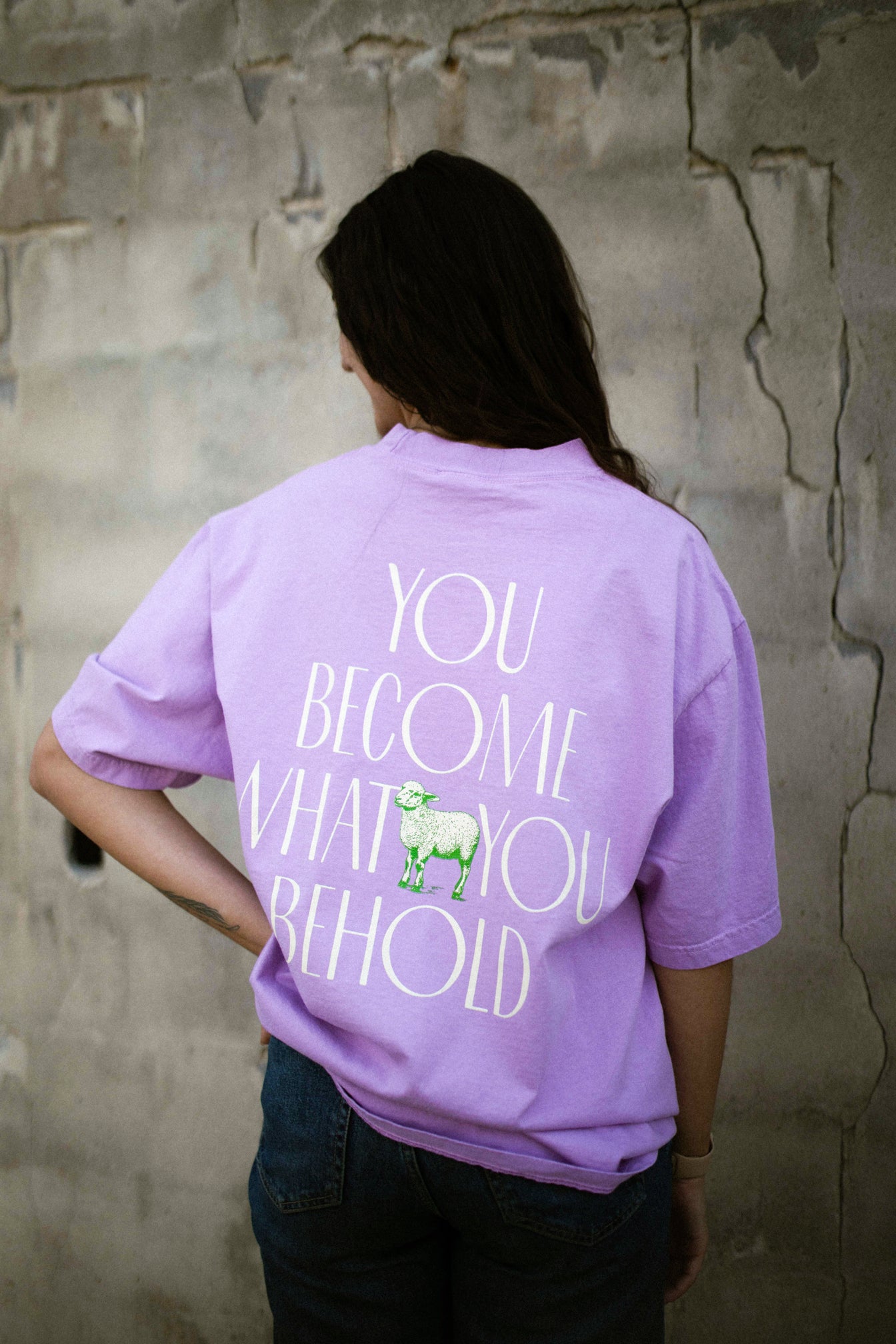 "You Become What You Behold"- T-shirt