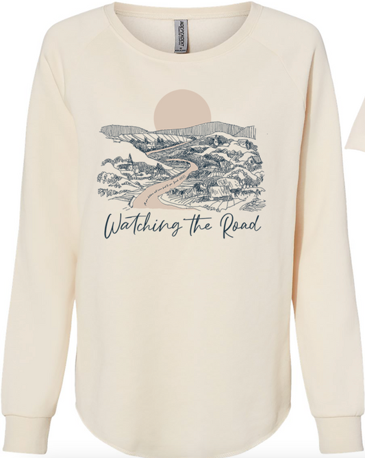 Watching The Road Crewneck