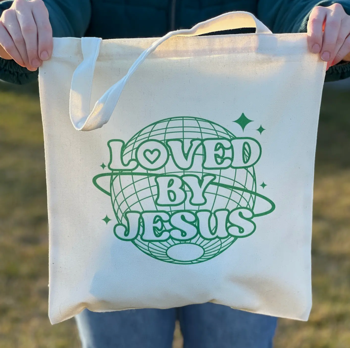 Loved By Jesus Tote