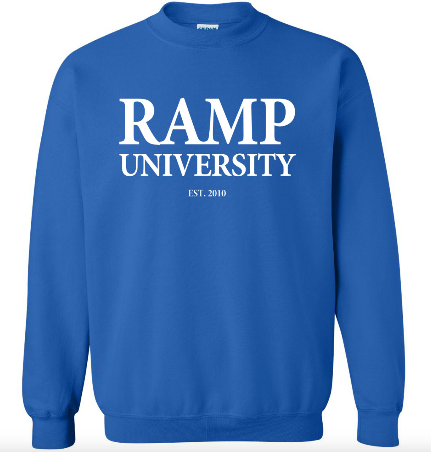 Ramp University Blue Crewneck