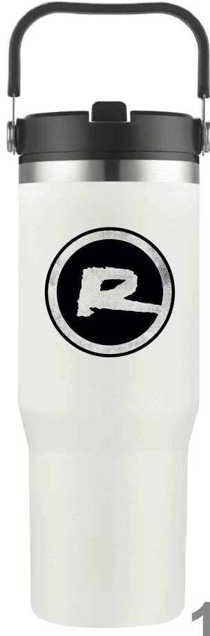 White Ramp Tumbler w/ Carrier
