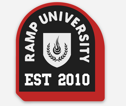 Arched RU Sticker
