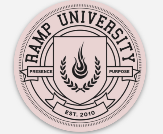 Seal RU Pink Sticker