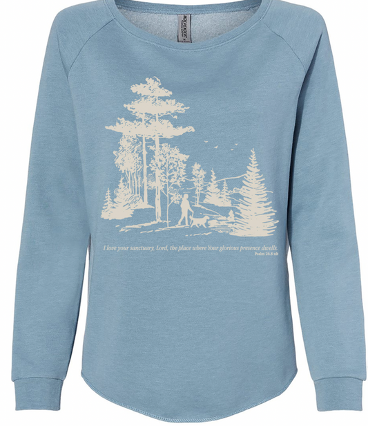 Sanctuary Crewneck - Blue