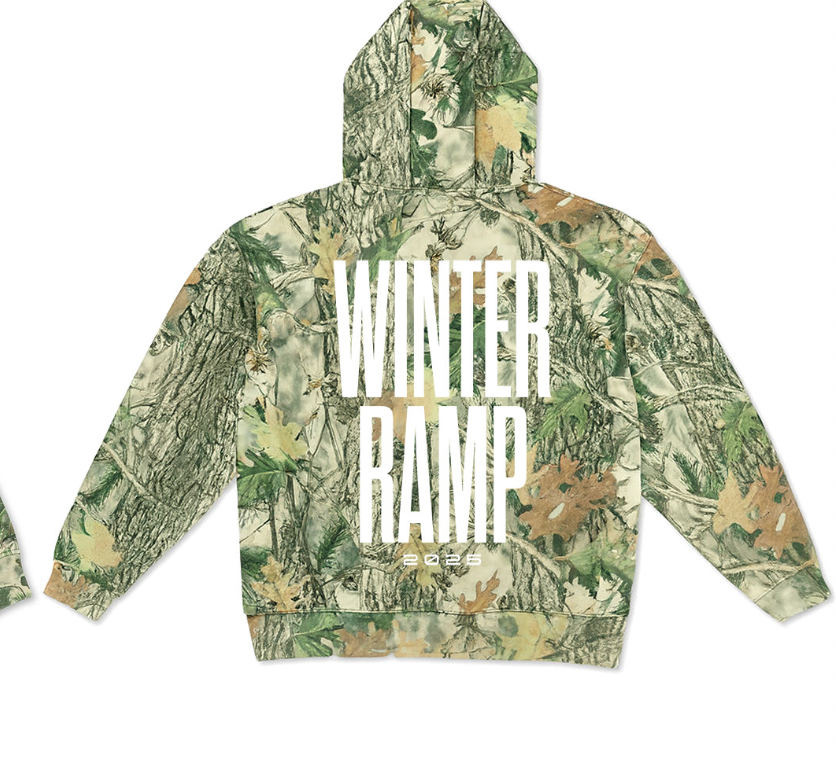 Winter Ramp '25 event hoodie