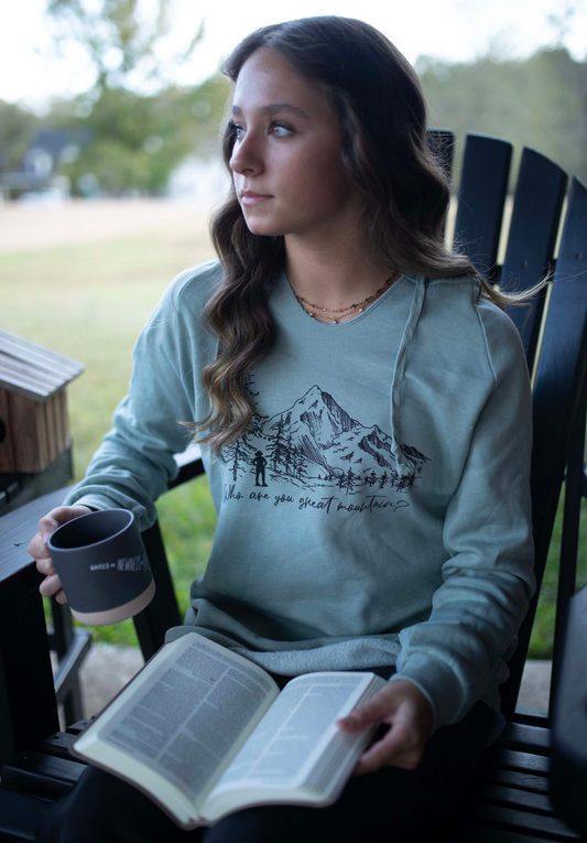 Who are you great mountain? - hoodie