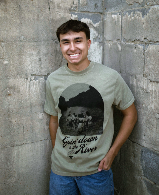 Going Down to the River Baptism T-Shirt