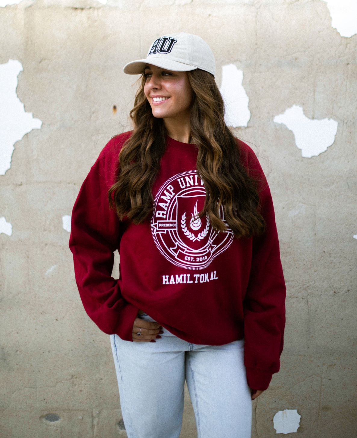 Ramp University Seal Crewneck - Green and Red options