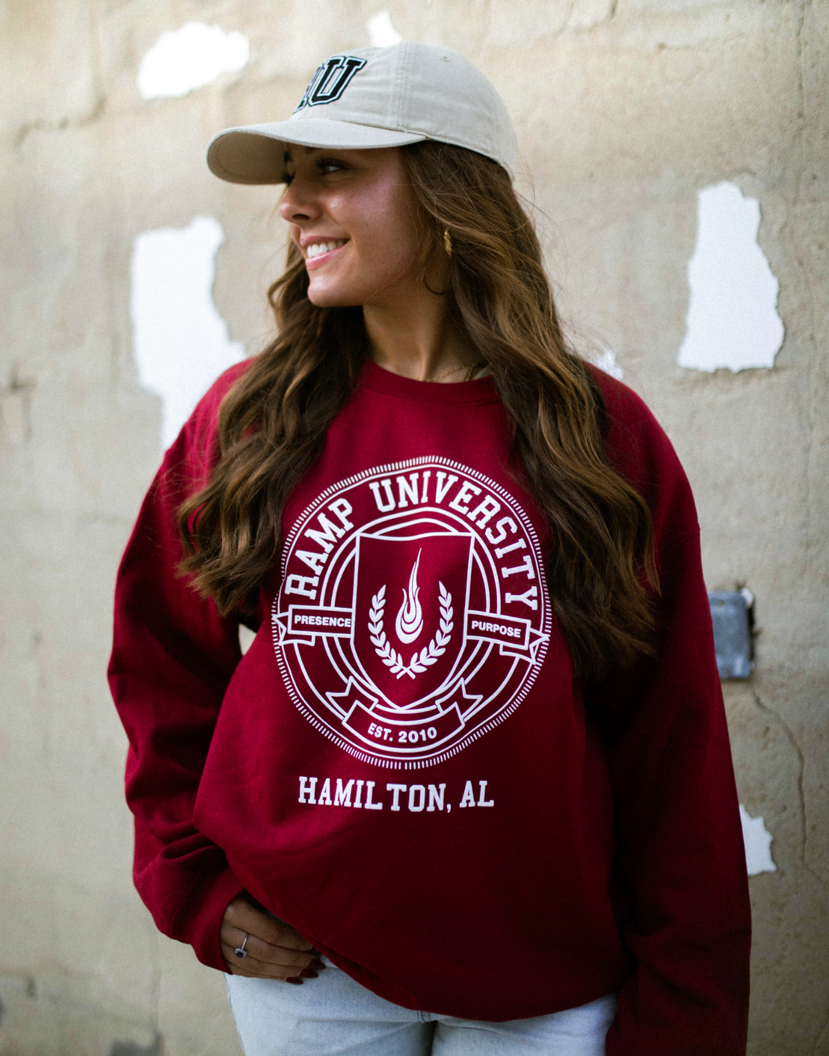 Ramp University Seal Crewneck - Green and Red options