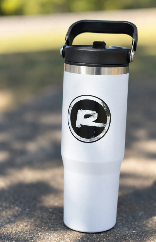 White Ramp Tumbler w/ Carrier