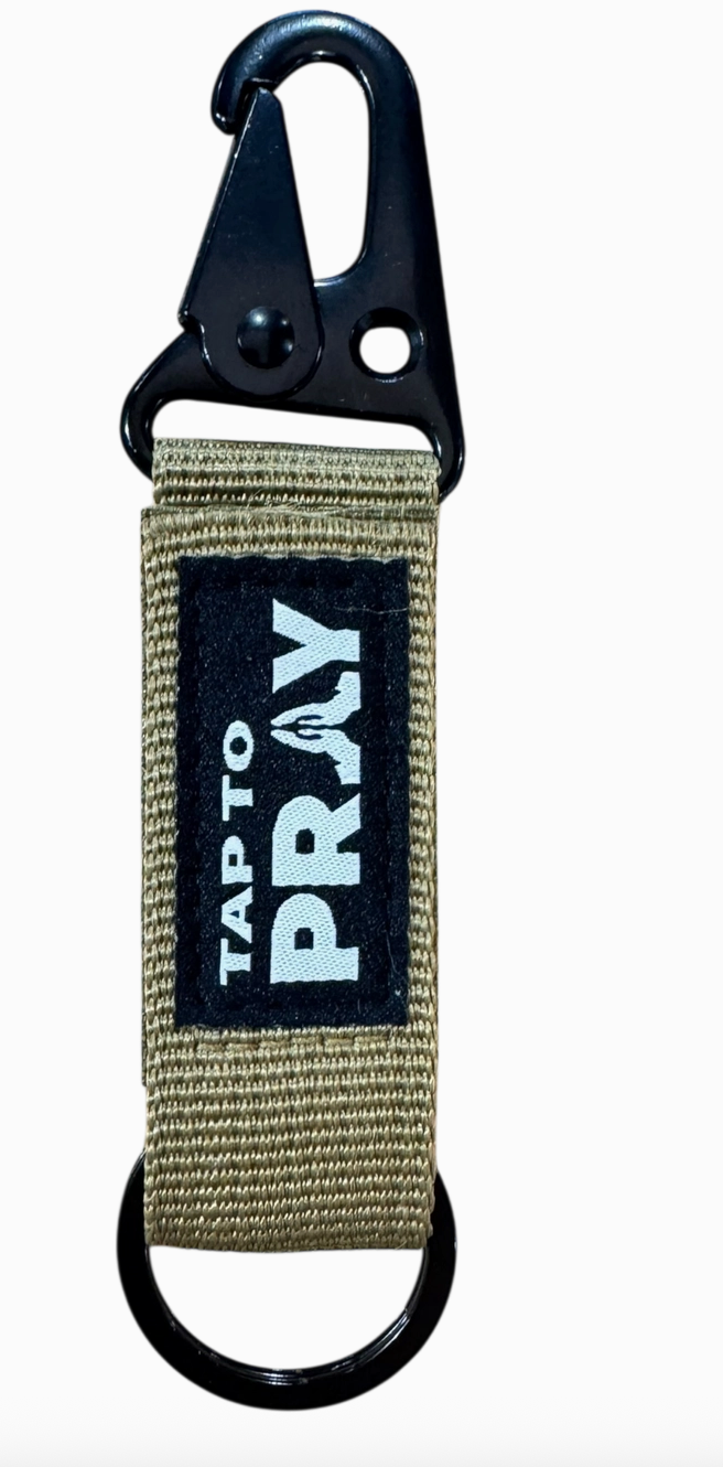 Tap To Pray™ - Tactical Carabiner Keychain