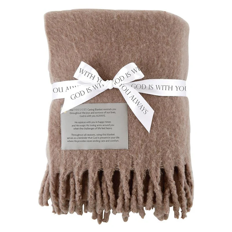 Emmanuel Throw Blanket