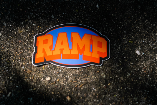 RAMP sticker with sharpening and a brighter center