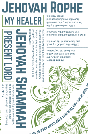 HEALING Prayer Cloth
